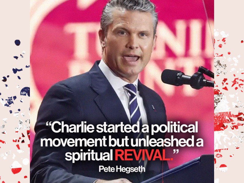 Pete Hegseth — spiritual revival quote